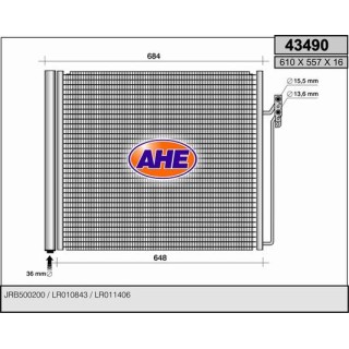 43490  COND RANGE ROVER 4.2-5.0  05-