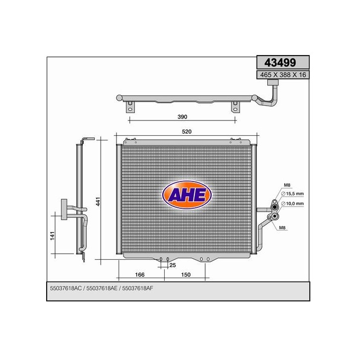 43499  COND JEEP Wrangler 01.02-
