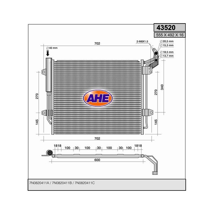 43520  SEAT Alhambra (710) 1.4 TSI - 1.8 TSI - 2.0 TSI -
