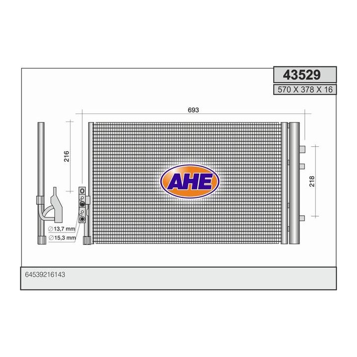 43529  COND BMW serie X3 F25 1.8D/2.0D/2.0/2.8/3.0D/3.5D