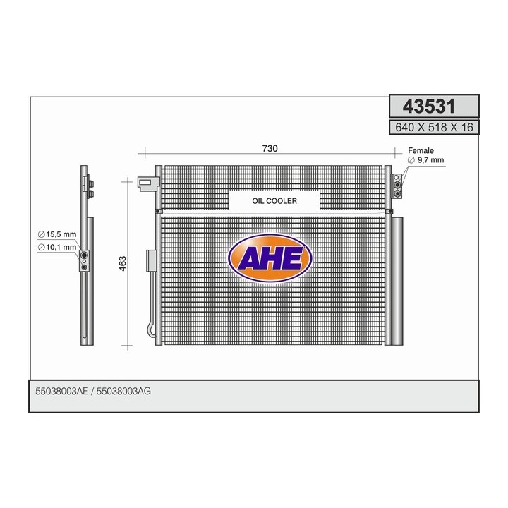 43531  COND JEEP Grand Cherokee all  10-