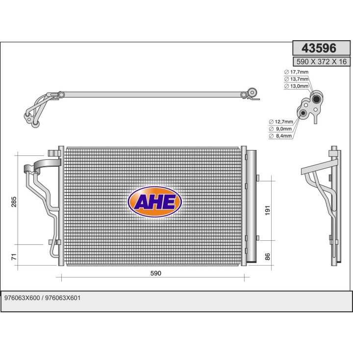 43596  Hyundai Elantra 1.8/2.0 14-