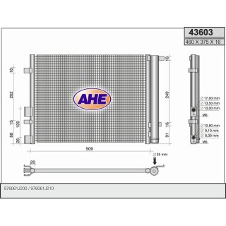 43603  HYUNDAI i20 (PB, PBT) 1.4 - 1.6  - 1.4 CRDi - 1.6