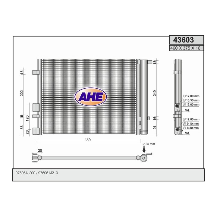 43603  HYUNDAI i20 (PB, PBT) 1.4 - 1.6  - 1.4 CRDi - 1.6