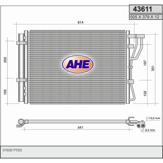 43611  HYUNDAI  ix20 (JC) 1.4  - 1.6  /  KIA Venga (YN) 1