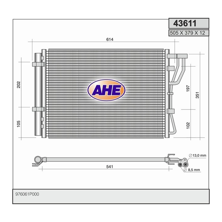 43611  HYUNDAI  ix20 (JC) 1.4  - 1.6  /  KIA Venga (YN) 1