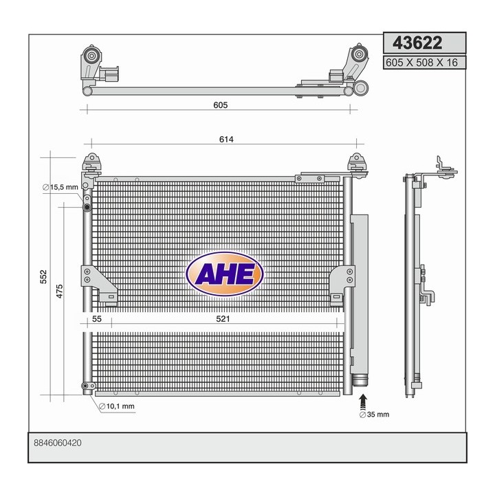 43622  LEXUS/TOYOTA GX460/Landcruiser 3.0TDi  08.09-