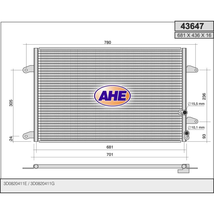 43647  VOLKSWAGEN Phaeton (3D2) 3.2 V6 -  3.6 V6 4motion