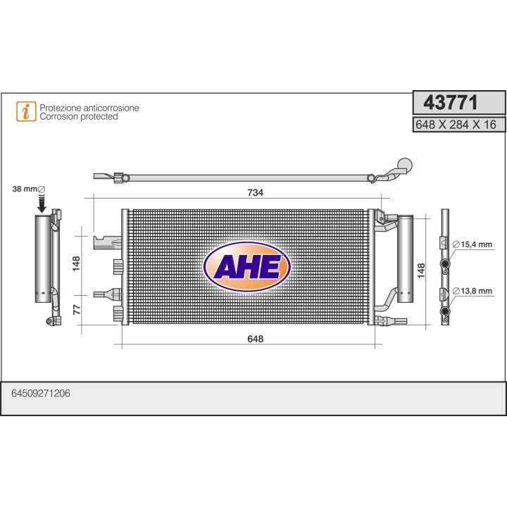 43771  BMW/MINI F45/F48 225/ x1 25X/Cooper 2.0Turbo  06.1