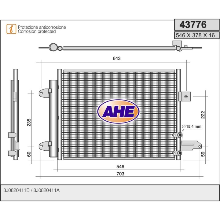 43776  AUDI A3/TT RS3 2.5/RS 09.12-