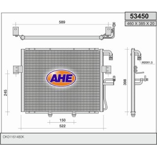 53450  COND KIA Sportage I 2.0 Turbodiesel