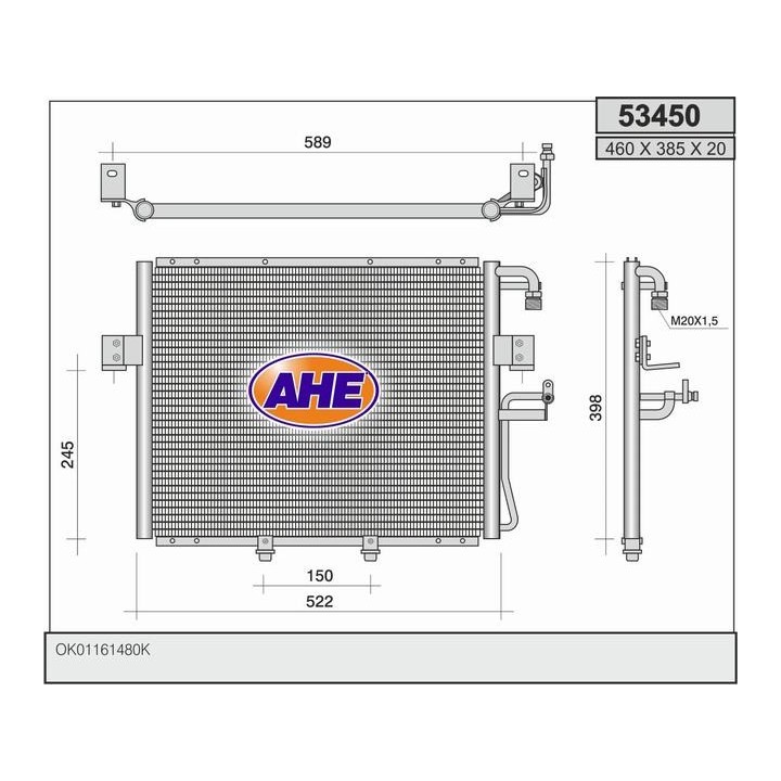 53450  COND KIA Sportage I 2.0 Turbodiesel