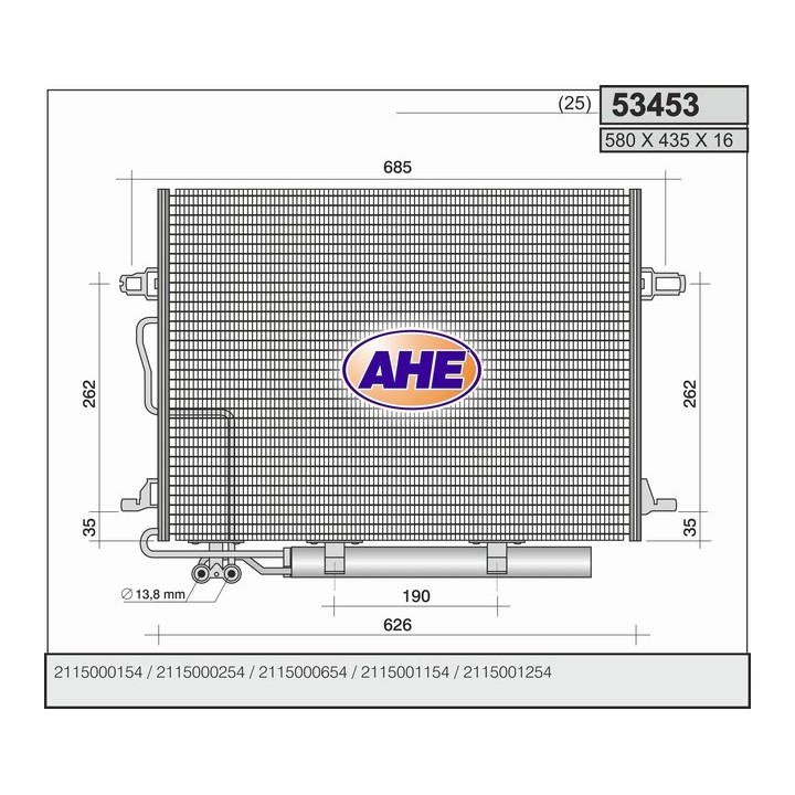 53453  MERCEDES W211 E 200 - E 400 - E 55 AMG