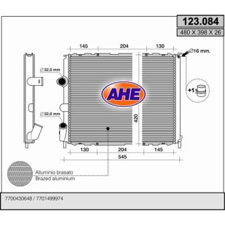 123084  RENAULT Clio II 1.2 REEMPLAZADO POR 123062