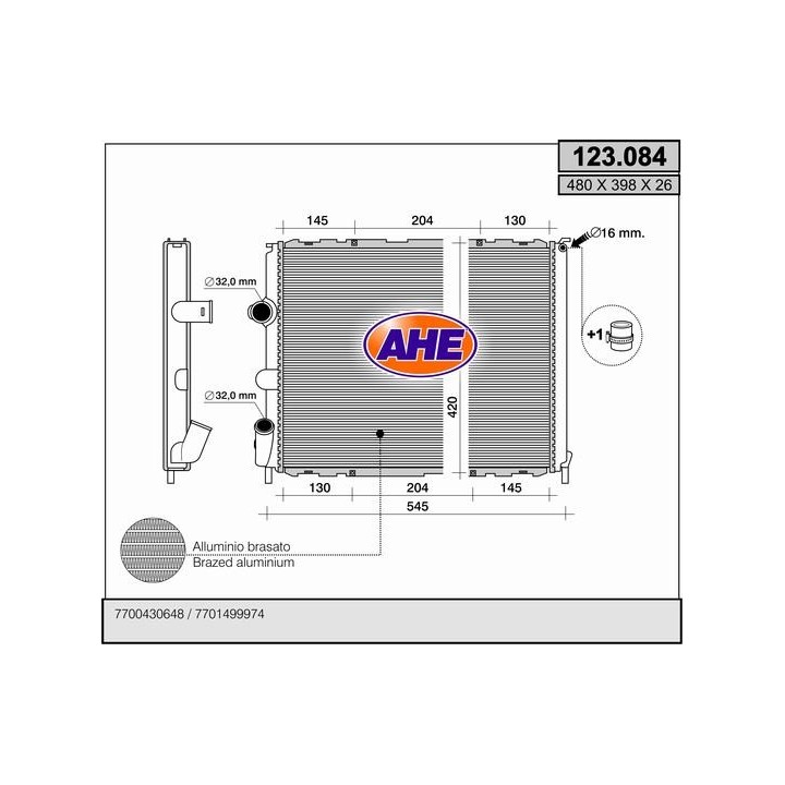 123084  RENAULT Clio II 1.2 REEMPLAZADO POR 123062