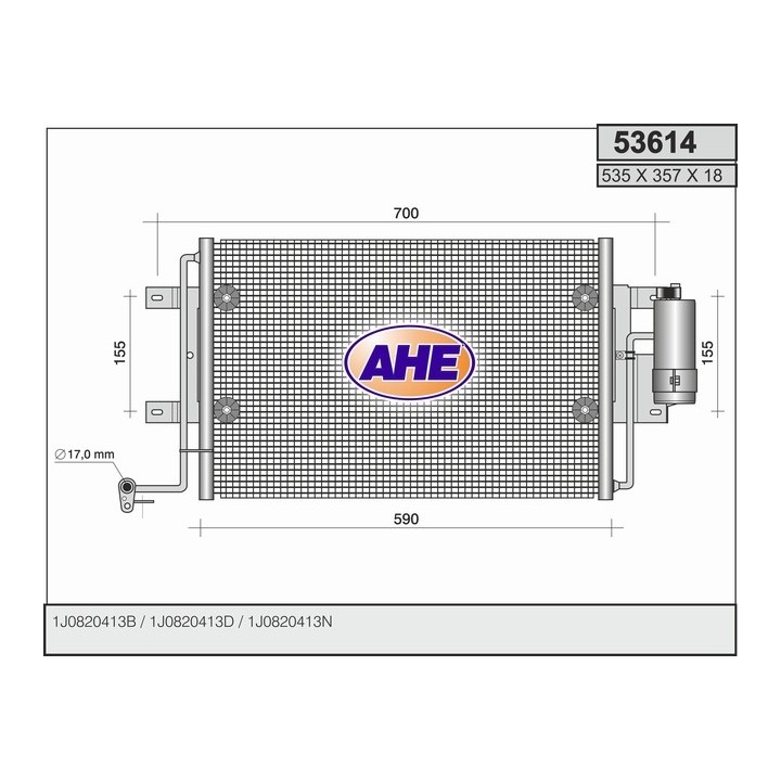 53614  VOLKSWAGEN Golf IV 1.4-1.6-1.8 Turbo-1.9 Sdi-1.9 T