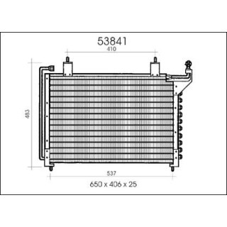 53841  CONDENSER JAGUAR