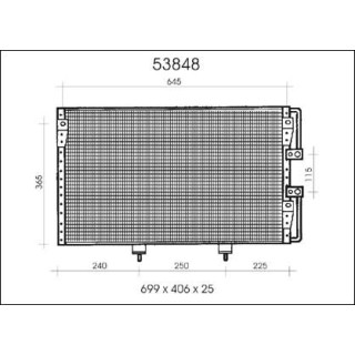 53848  CONDENSER LEXUS