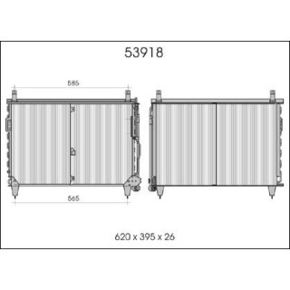 53918  MERCEDES W126 260 SE -280 S -300 SE- 420 SE- 500 S