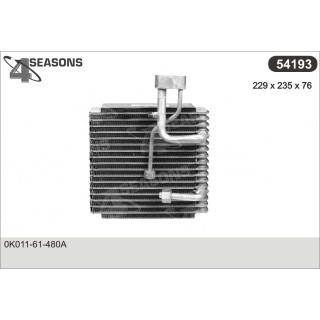 54193  CONDENSER KIA SPORTAGE