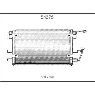 54375  CONDENSER COLT/LANCER
