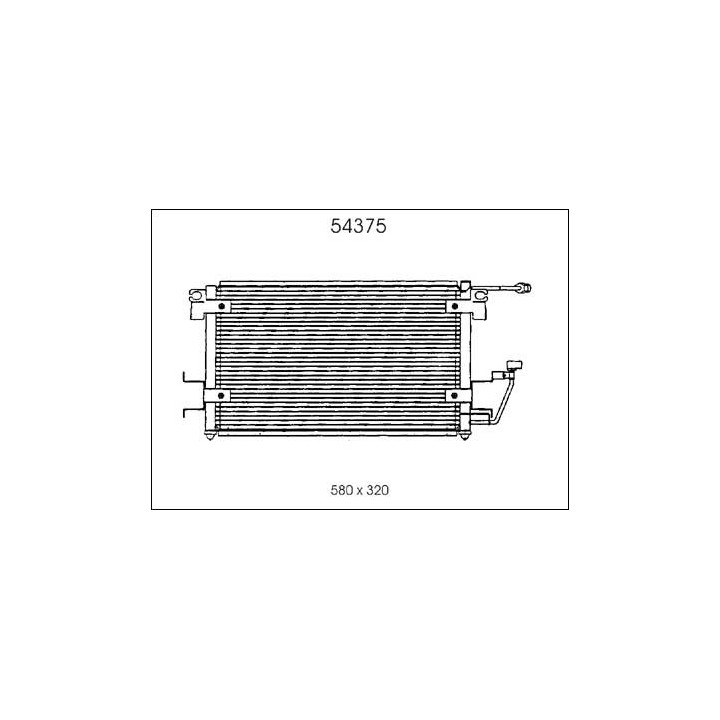 54375  CONDENSER COLT/LANCER