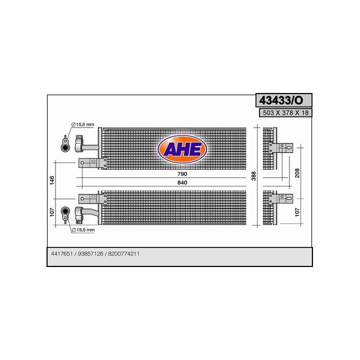 43433/O  NISSAN PRIMASTAR (02-) 2.0 dCi