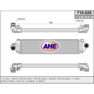 710029  FORD/VOLVO Galaxy III/Mondeo IV/S-Max/S60/S80 II/V