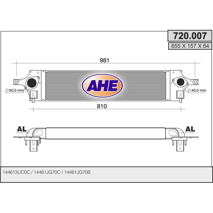 720007  NISSAN X-TRAIL T31 (07-) 2.0 D