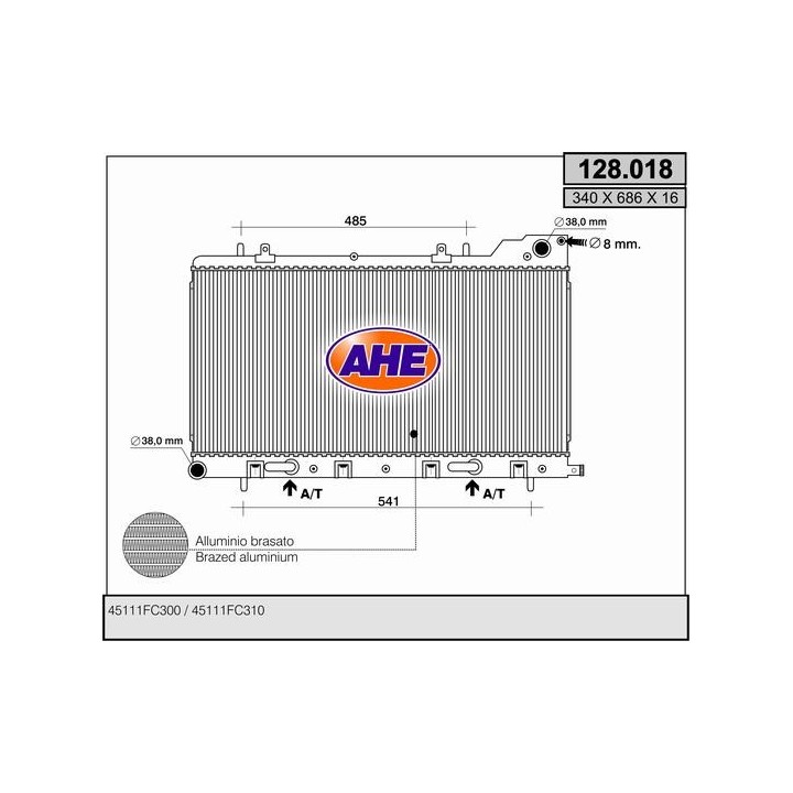 128018  SUBARU Forester 2.0 16V AWD Turbo