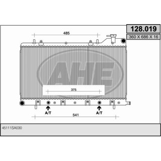 128019  SUBARU Forester 2.0 16V