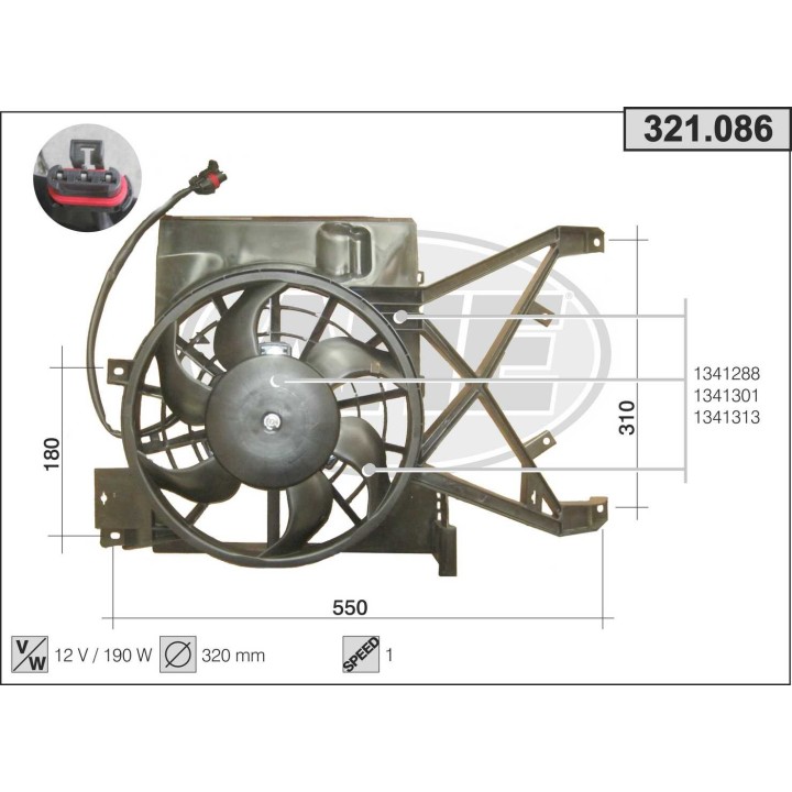 321086  OPEL Astra G 2.0TDi/2.2TDi AC