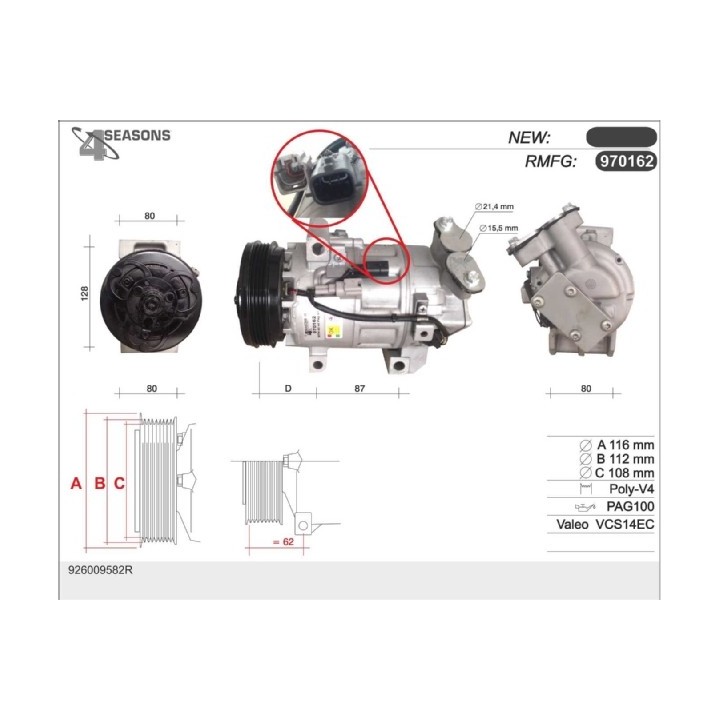 970162  CMP  RENAULT Clio IV 1.2  01.13