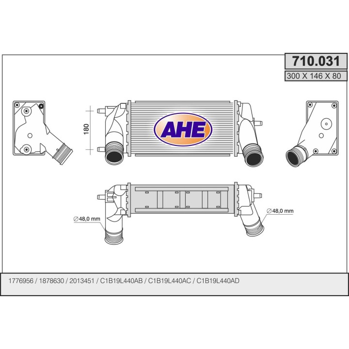 710031  FORD B-Max / Eco Sport / Fiesta VI / Transit / Tou