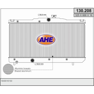 130208  RAD TOYOTA Carina II 1.6 M - AC