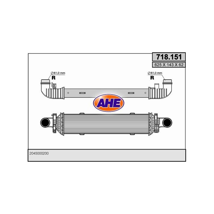 718151  INT MERCEDES W204 classe C  08-