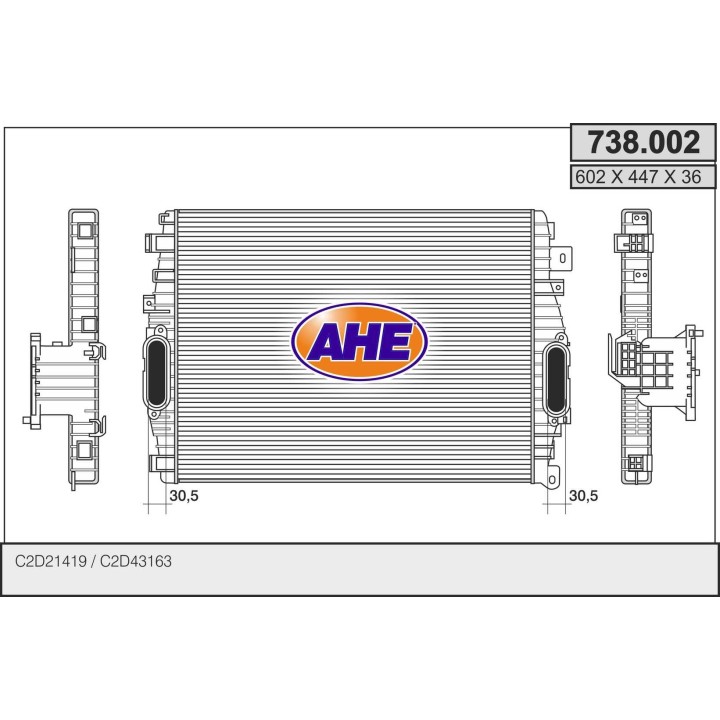 738002  INT JAGUAR XF/XFR 13-