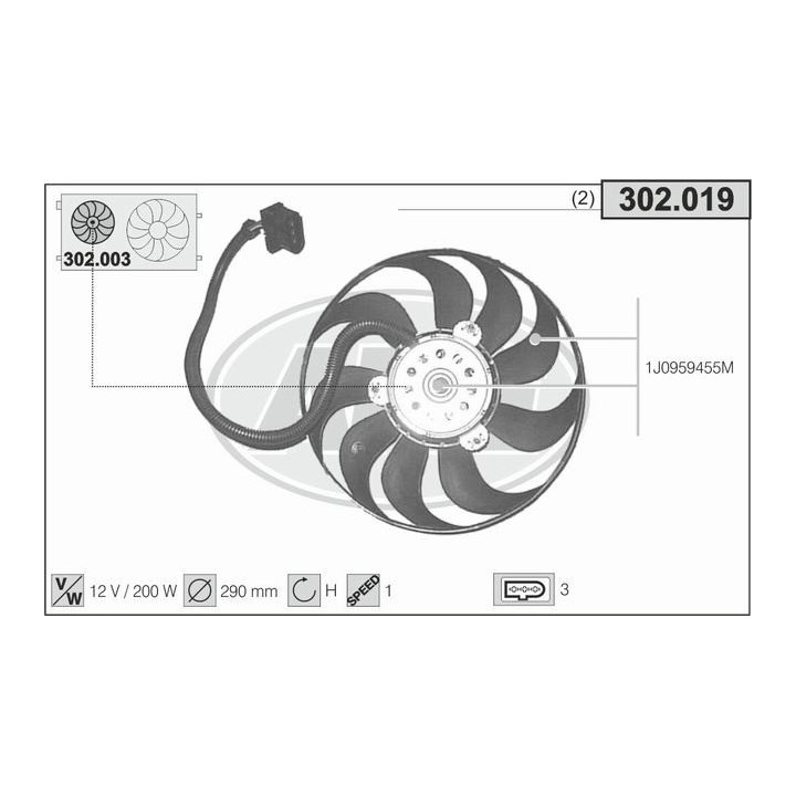 302019  AUDI A3 I 1.6-1.8 20V-1.9 TDI-S3