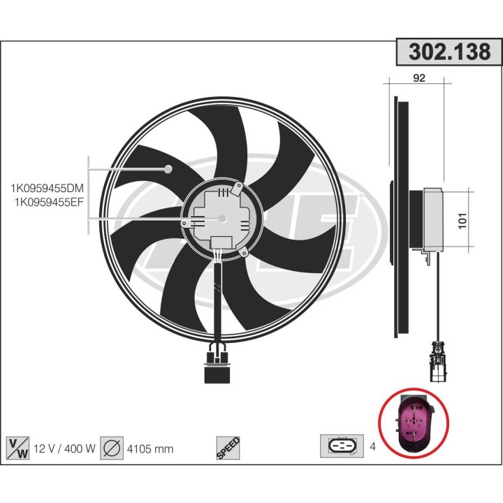 302138  AUDI/SEAT/SKODA/VW A3/Altea/Leon/Toledo/Octavia/Su