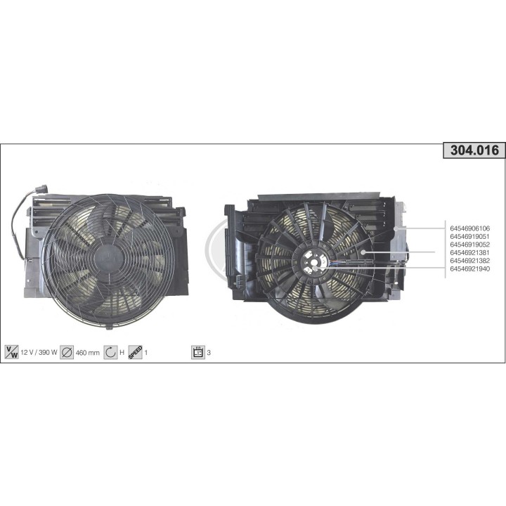 304016  FAN   BMW X5 3.0   M/AT   + AC