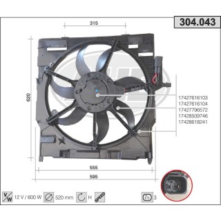 304043  BMW X5  (E70) / X6 (E71, E72) Diesel  08-
