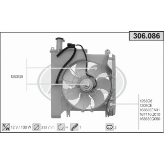 306086  CITROEN C 1 1.0 12V